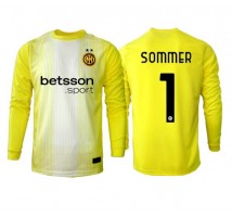 Inter Milan Yann Sommer #1 Bramkarskie Koszulka Wyjazdowa 2025-26 Długi Rękaw